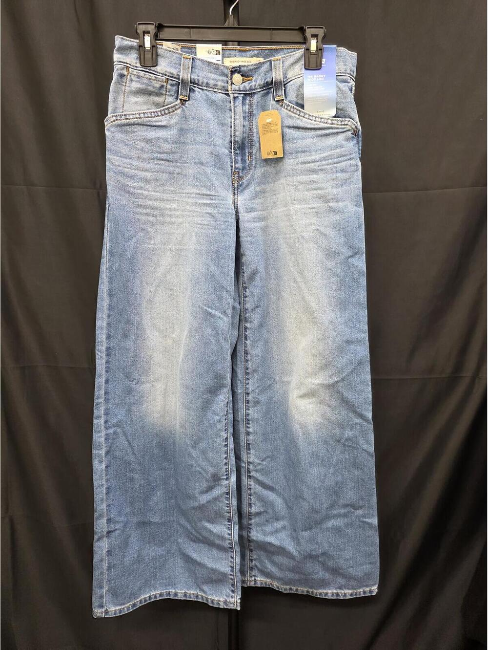 Levi’s Women’s 94 Baggy Wide Leg Jeans Cool Vertical 27